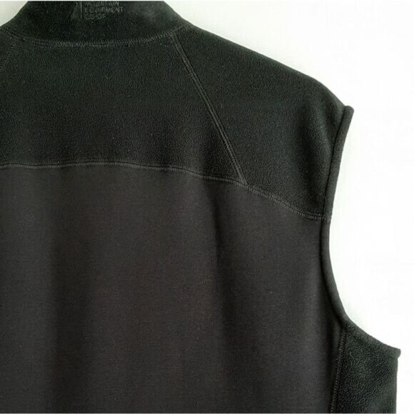 MEC Polartec Full-Zip Fleece Vest Black Sz XL - Picture 9 of 11